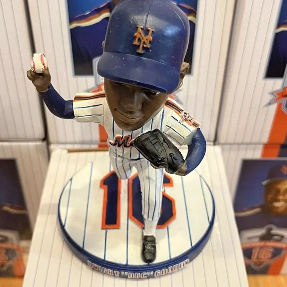 NIB New York Mets Dwight Doc Gooden Bobblehead Moving Arm 4/13/2024 SGA